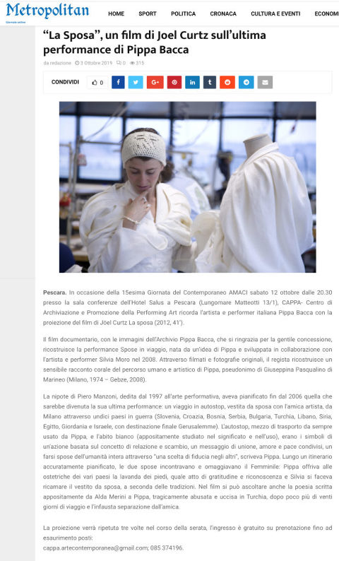 Metropolitan La Sposa